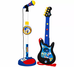Pack guitare et microphone Sonic
