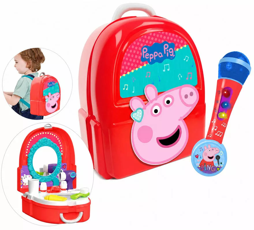 Translation missing: fr.Pack Micrófono y Mochila Camerino Peppa Pig