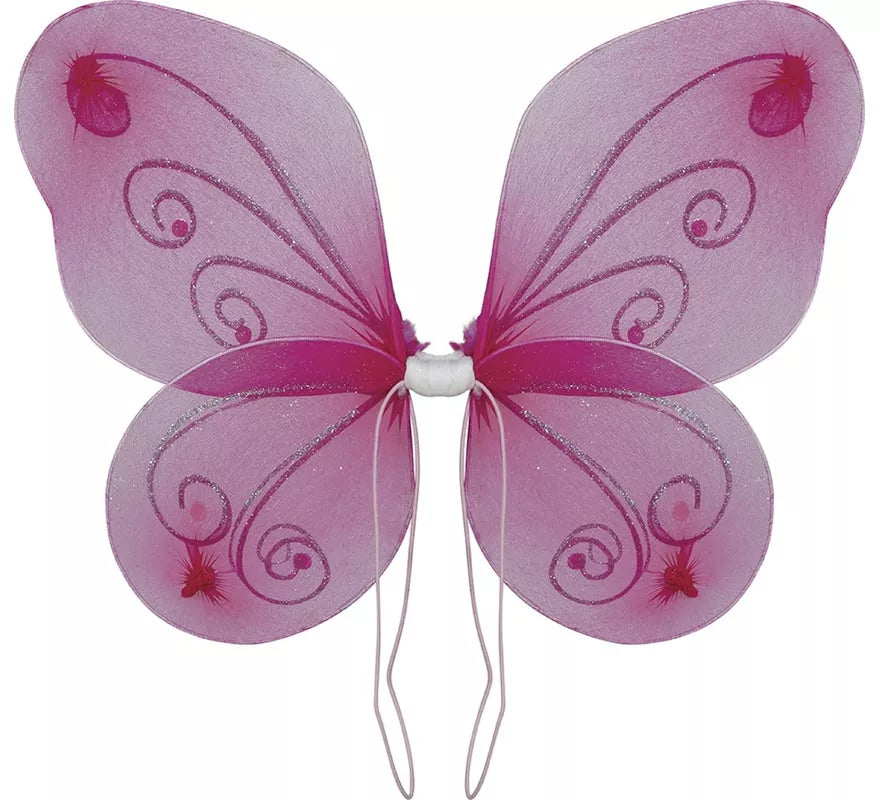 Translation missing: fr.Pack Tutú, Alas y Lazo Mariposa rosa para niña
