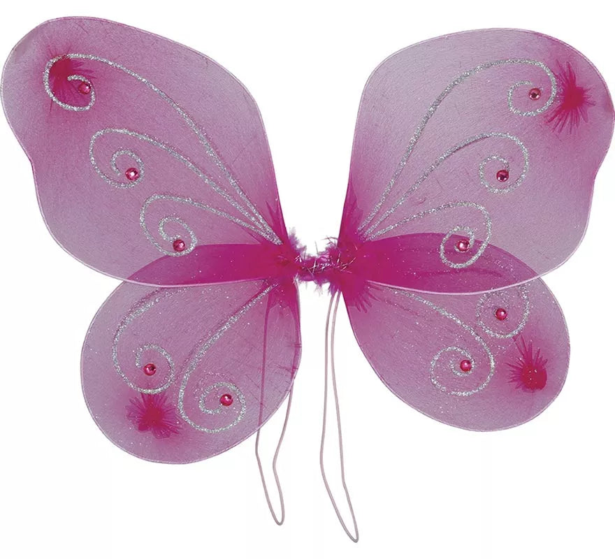 Translation missing: fr.Pack Tutú, Alas y Lazo Mariposa rosa para niña