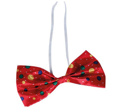 Noeud Papillon de Clown plusieurs couleurs 20 cm