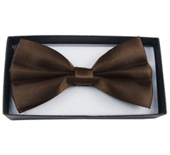 Nœud papillon en satin de différentes couleurs
