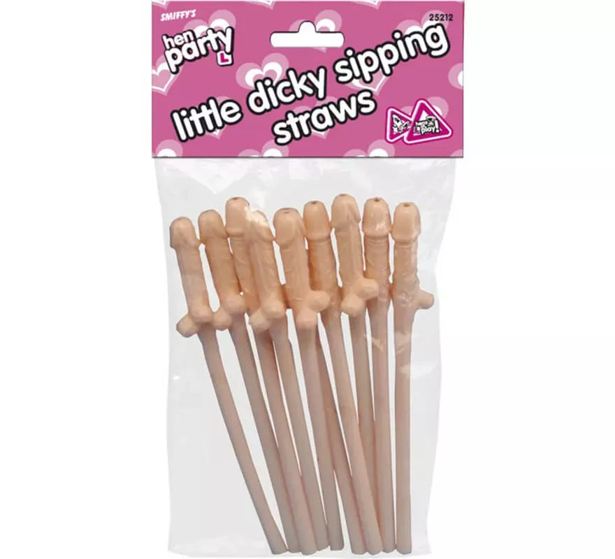 Translation missing: fr.Pajitas con forma de Pene 10 unidades