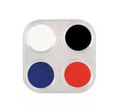 Palette de Maquillage à l'eau 4 couleurs de 2,5 ml