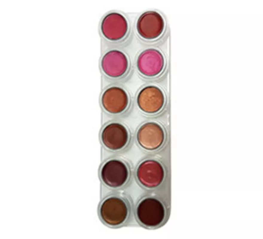 Translation missing: fr.Paleta Labiales 12 Colores Perlados Lp