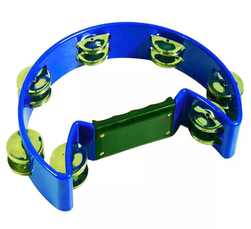 Translation missing: fr.Pandereta Azul de Plástico de 23 cm