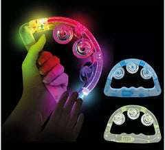 Tambourin lumineux, 16 x 15 cm, couleurs assorties