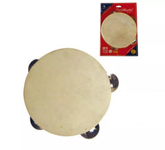 Tambourin en bois 14 cm