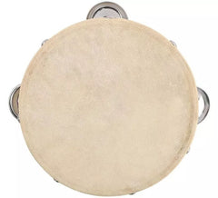 Tambourin en cuir 14 x 4,3 cm