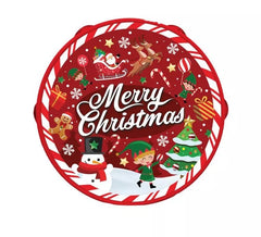 Tambourin Joyeux Noël pvc 13 cm