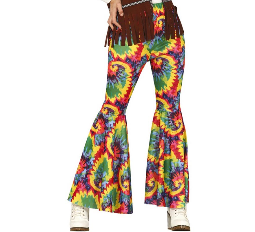 Translation missing: fr.Pantalón Campana Hippie Estampado