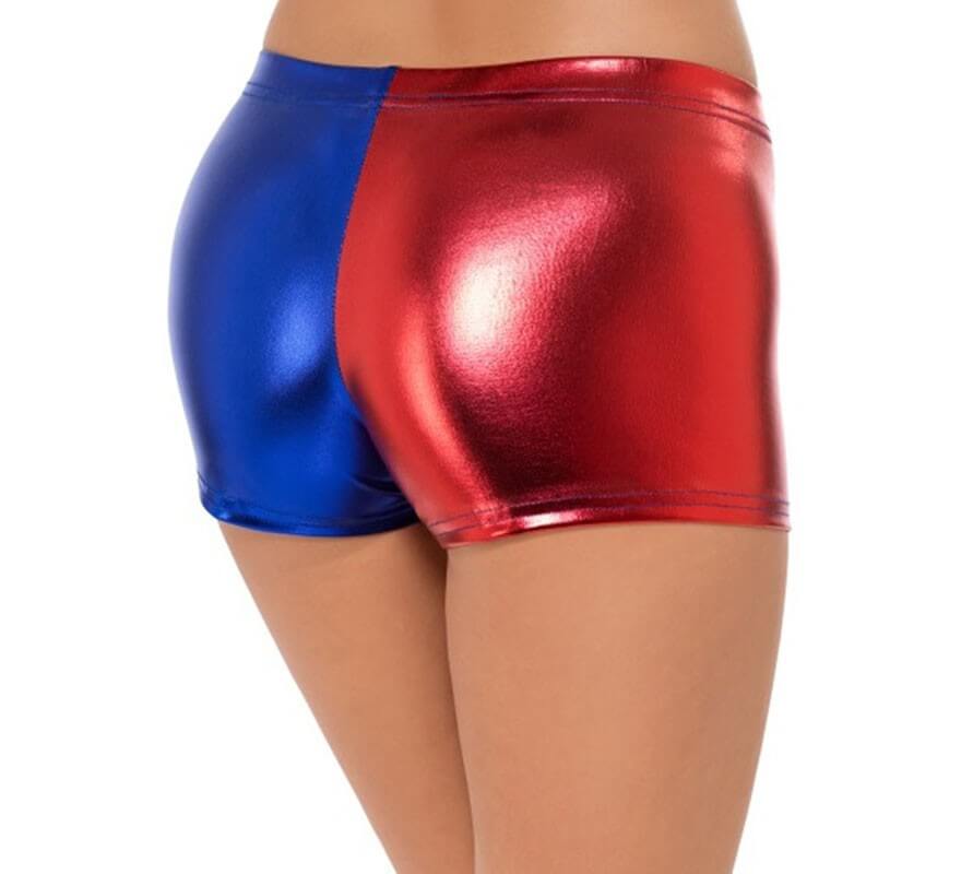 Translation missing: fr.Pantalón de Bufón Rojo y Azul para mujer