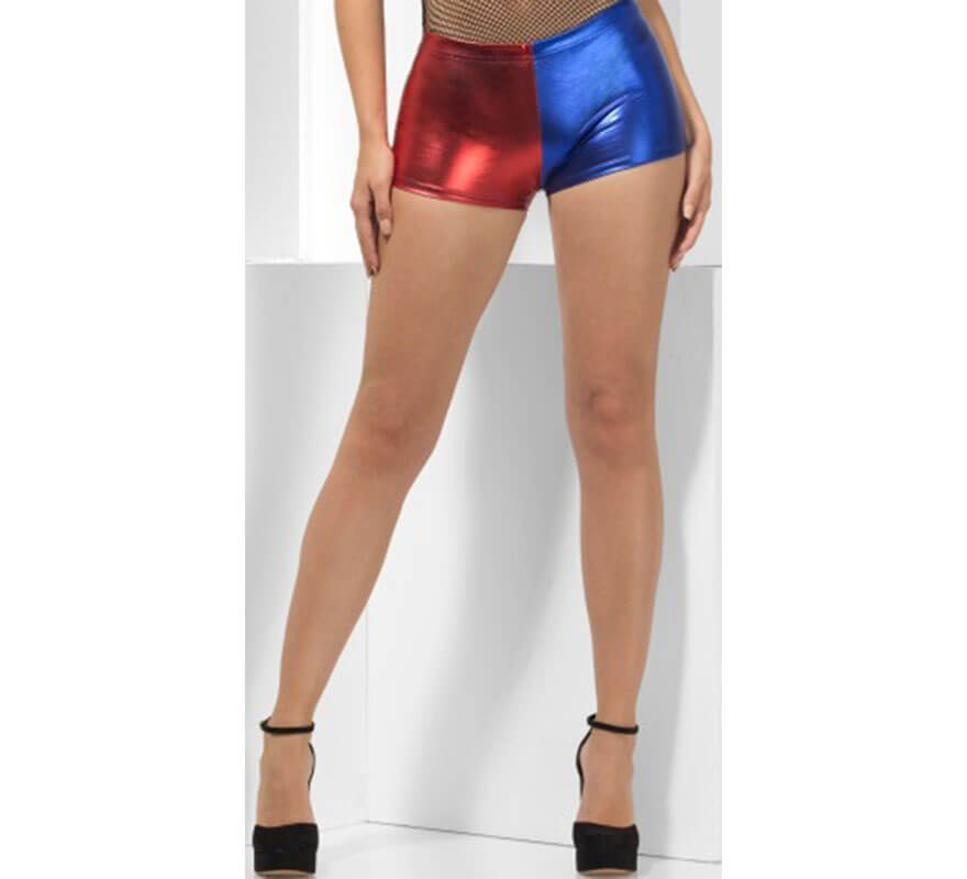Translation missing: es.Pantalón de Bufón Rojo y Azul para mujer