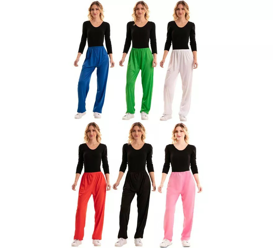 Pantalón talla única M-L mujer en varios colores