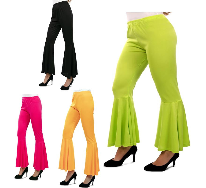 Translation missing: fr.Pantalones Campana neón talla ML en varios colores para mujer