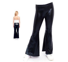 Pantalon Flare Noir Métallisé pour enfant