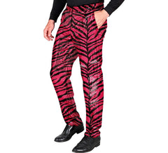 Pantalon fuchsia imprimé animalier Fiesta pour homme