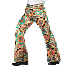 Pantalon mode Mandala années 60 pour homme