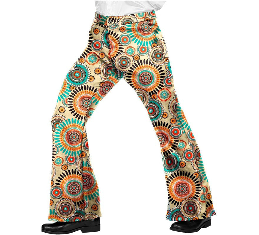 Translation missing: fr.Pantalones Moda años 60 mandalas para hombre