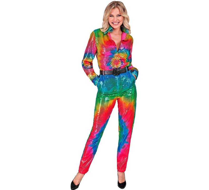 Translation missing: fr.Pantalones multicolor neón para mujer