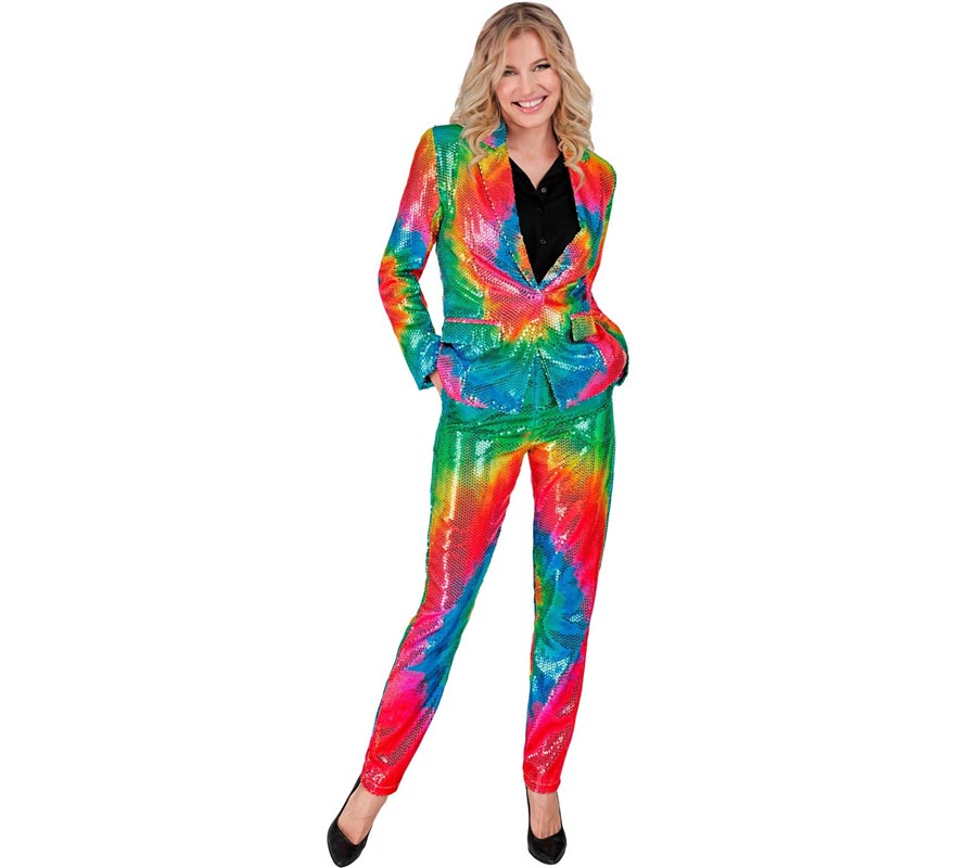 Translation missing: fr.Pantalones multicolor neón para mujer