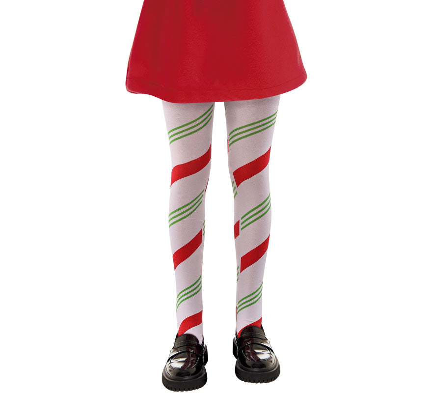 Translation missing: fr.Panty a Rayas Lazo Navidad Infantiles