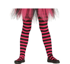 Collants rayés de différentes couleurs pour enfants de 7 à 12 ans