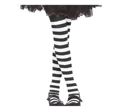 Collants rayés de différentes couleurs pour les enfants de 3 à 6 ans