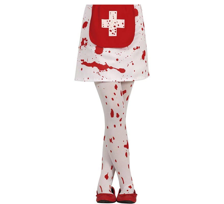 Translation missing: fr.Pantys blanca con sangre infantil