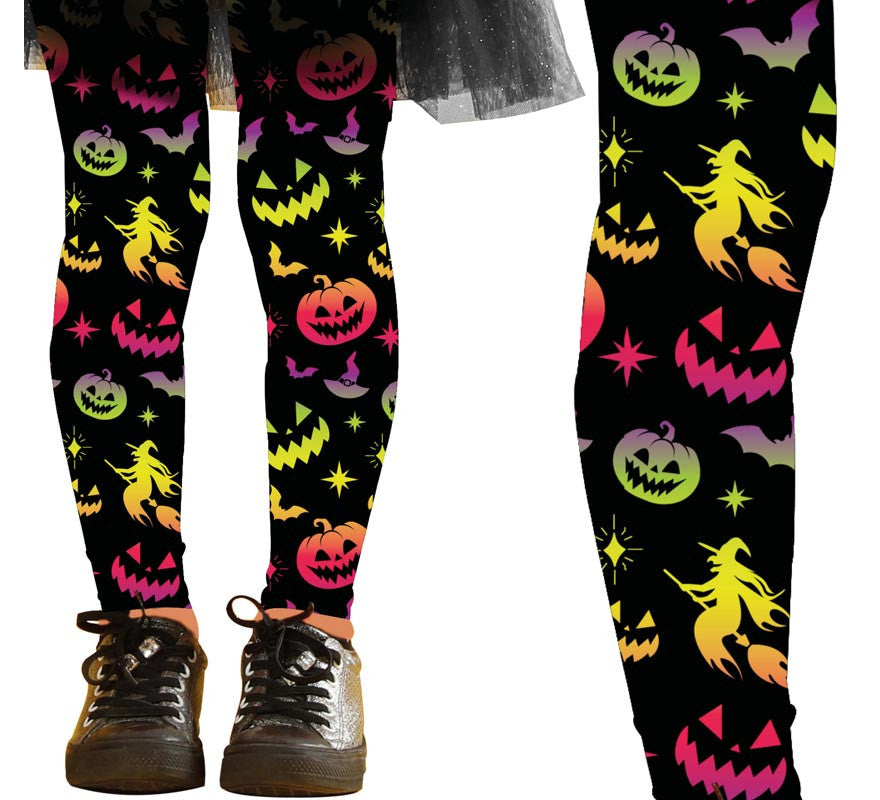 Translation missing: fr.Pantys de Halloween multicolor Infantiles
