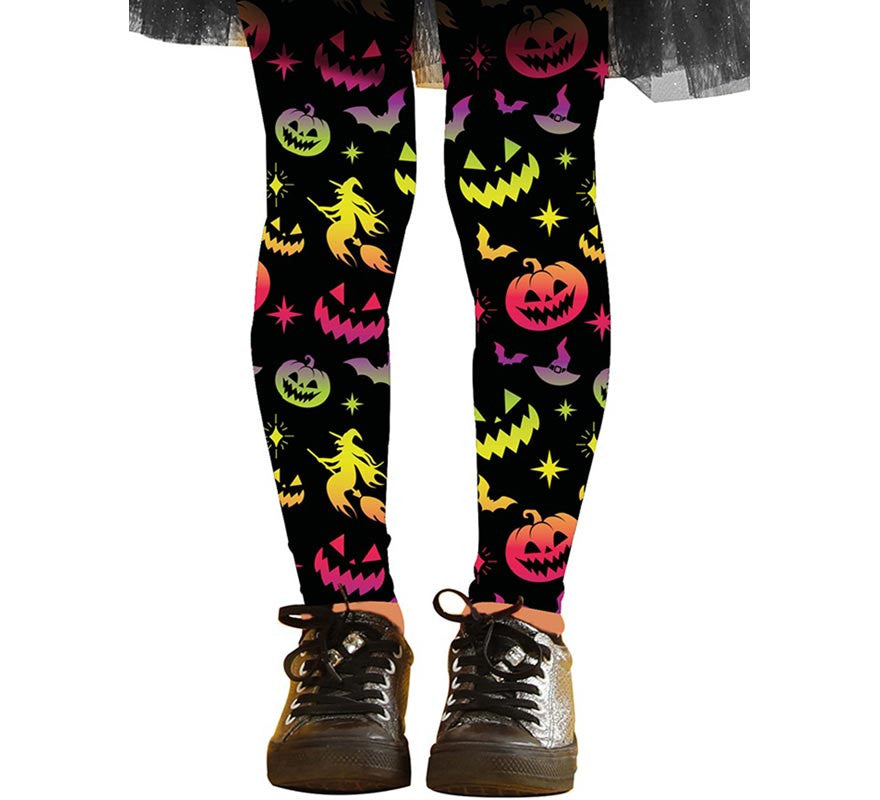 Translation missing: fr.Pantys de Halloween multicolor Infantiles