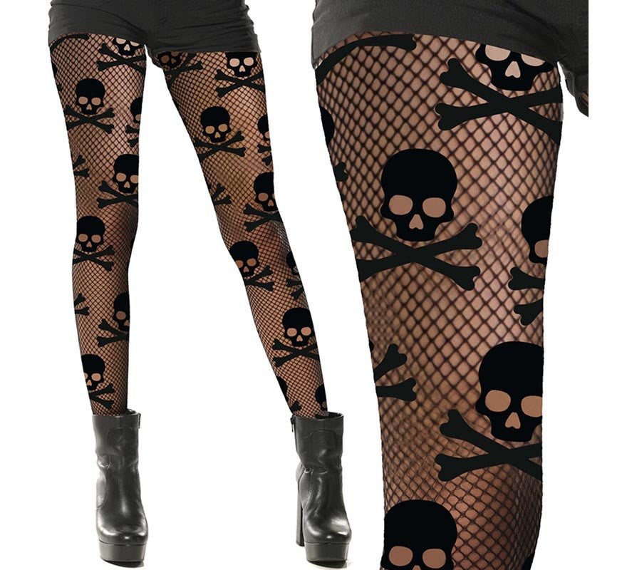 Translation missing: fr.Pantys Rejilla de Calavera para mujer