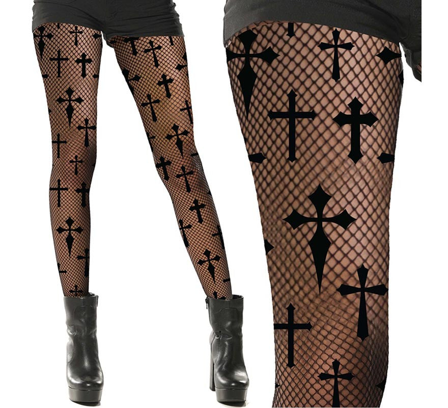 Translation missing: fr.Pantys Rejilla de Cruces para mujer