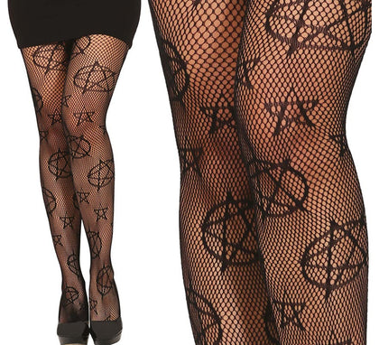 Pantys Rejilla de Diablesa para mujer