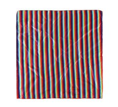 Écharpe arc-en-ciel 50X50 cm