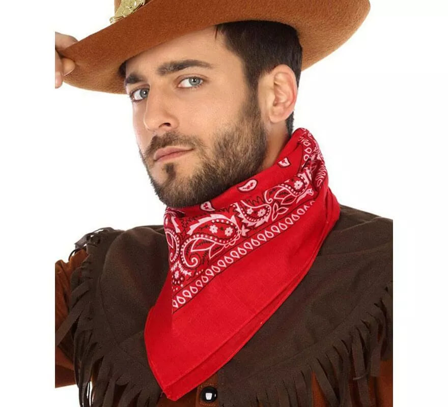 Translation missing: fr.Pañuelo Rojo de Vaquero 55x55 cm