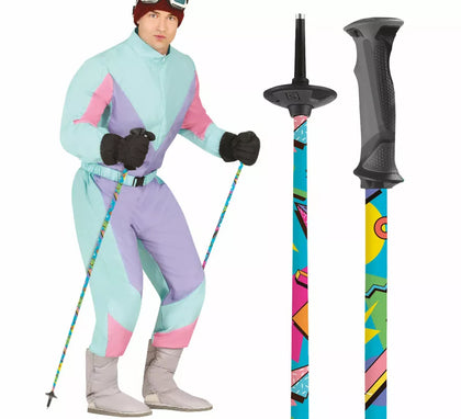 Par de Bastones de Esquí estampados