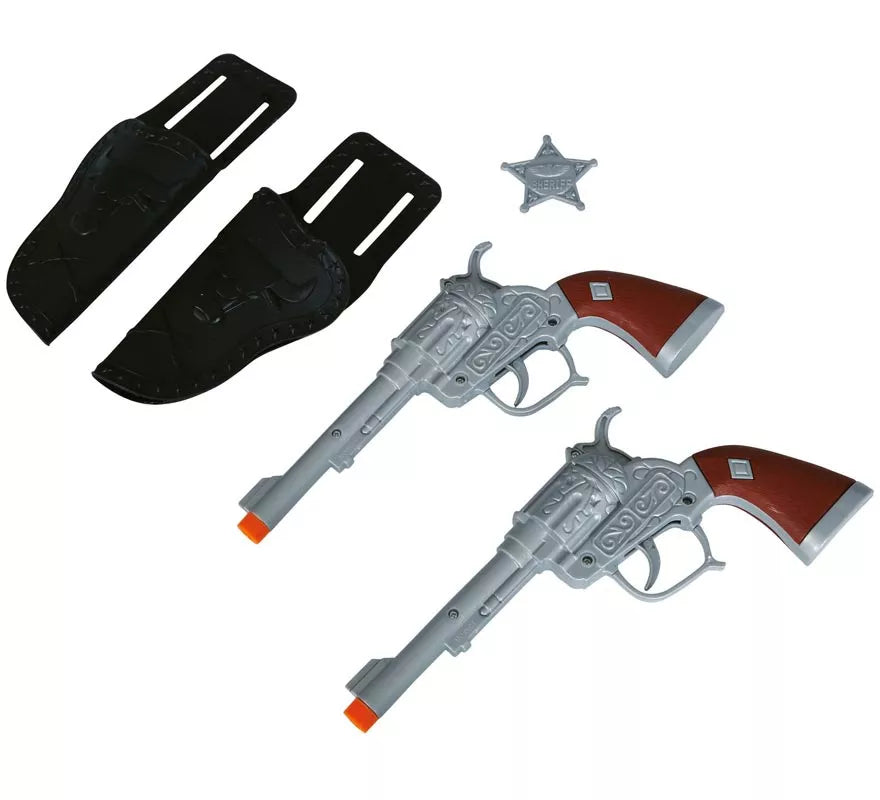 Translation missing: fr.Par de Cartucheras con 2 Pistola de 24 cm