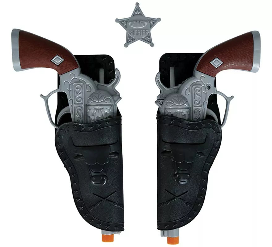 Translation missing: fr.Par de Cartucheras con 2 Pistola de 24 cm