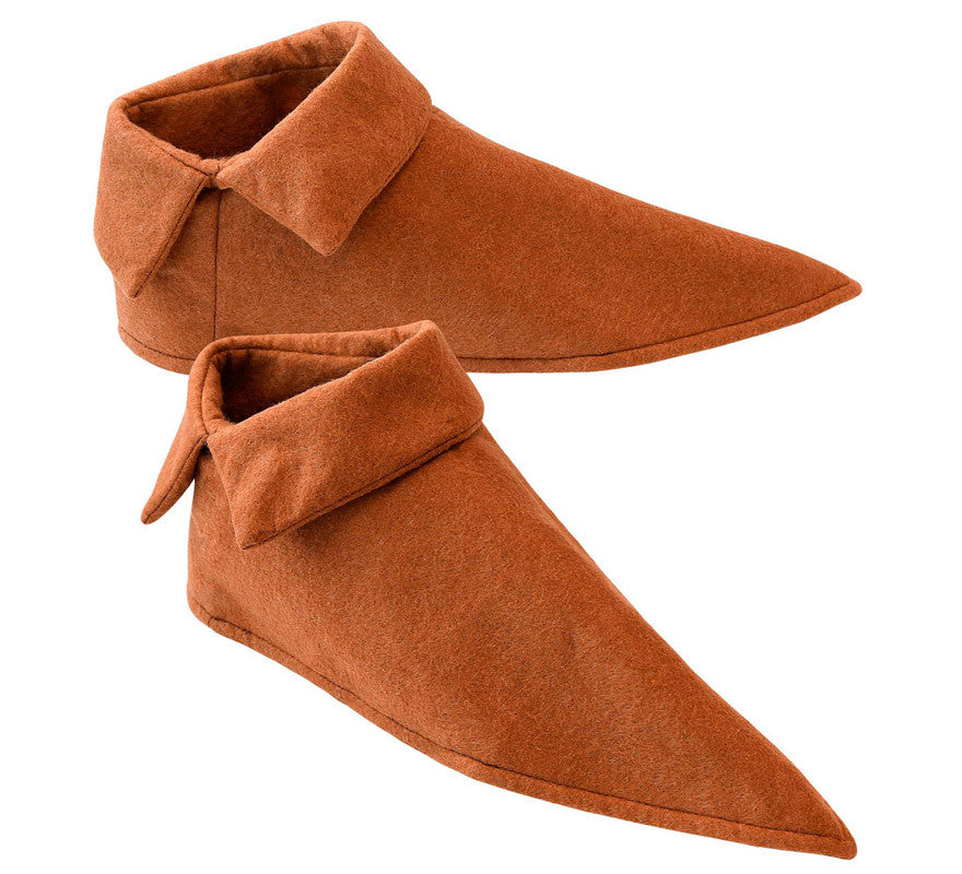 Translation missing: fr.Par de Cubrebotas Medieval Puntiagudas Adultos 37 cm