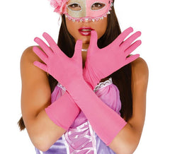 Gants Longs Roses