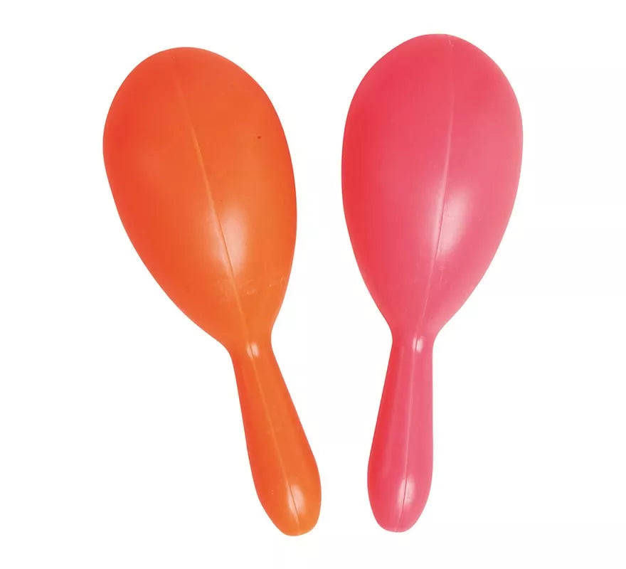 Translation missing: fr.Par de Maracas de 19 cm colores surtidos