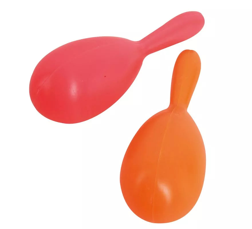 Translation missing: fr.Par de Maracas de 19 cm colores surtidos