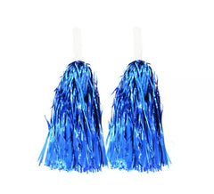 Paire de pompons lumineux avec poignée de différentes couleurs