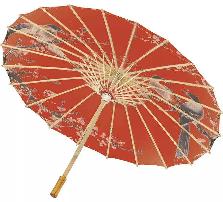 Translation missing: fr.Paraguas Japonés de 82 cm rojo