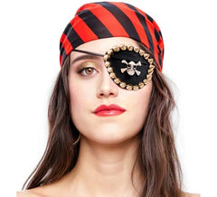 Clous d'oreilles patch pirate