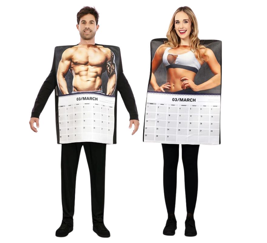 Couple sexy du calendrier
