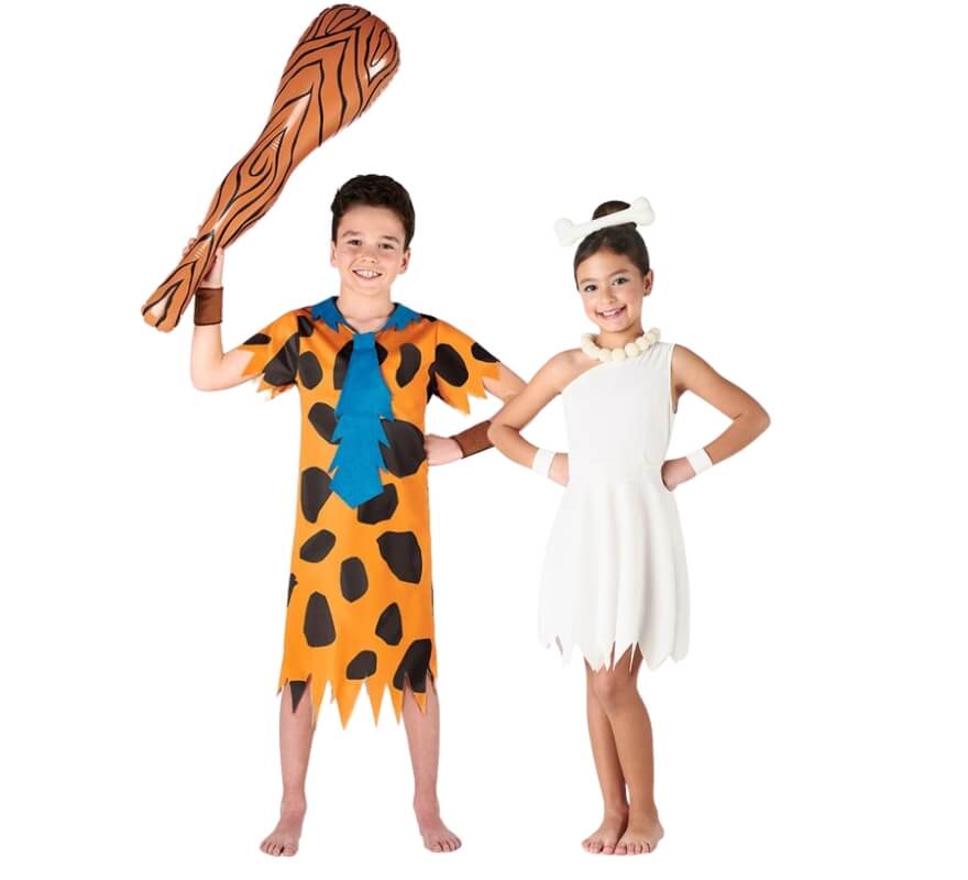 Paire d'hommes des cavernes pour enfants
