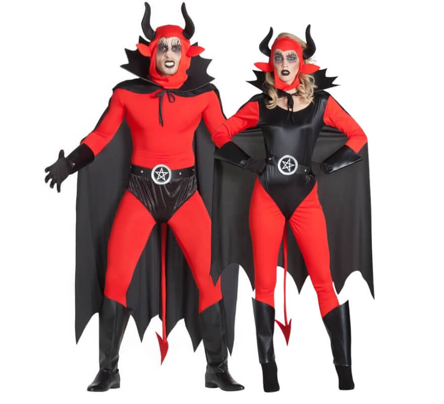 Couple de diables avec étoile