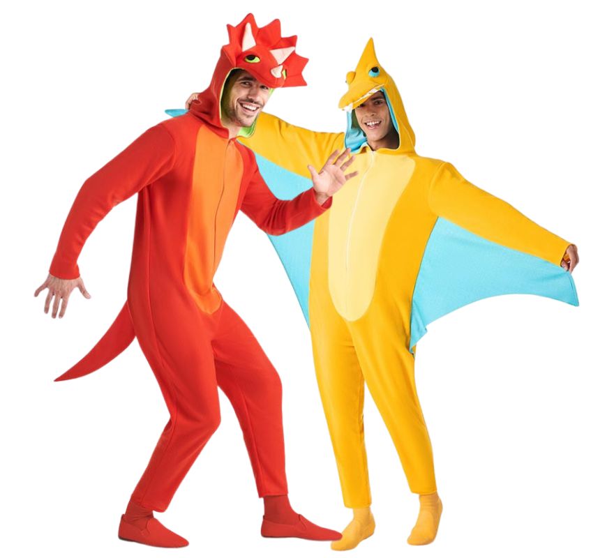 Paire de dinosaures pour adultes